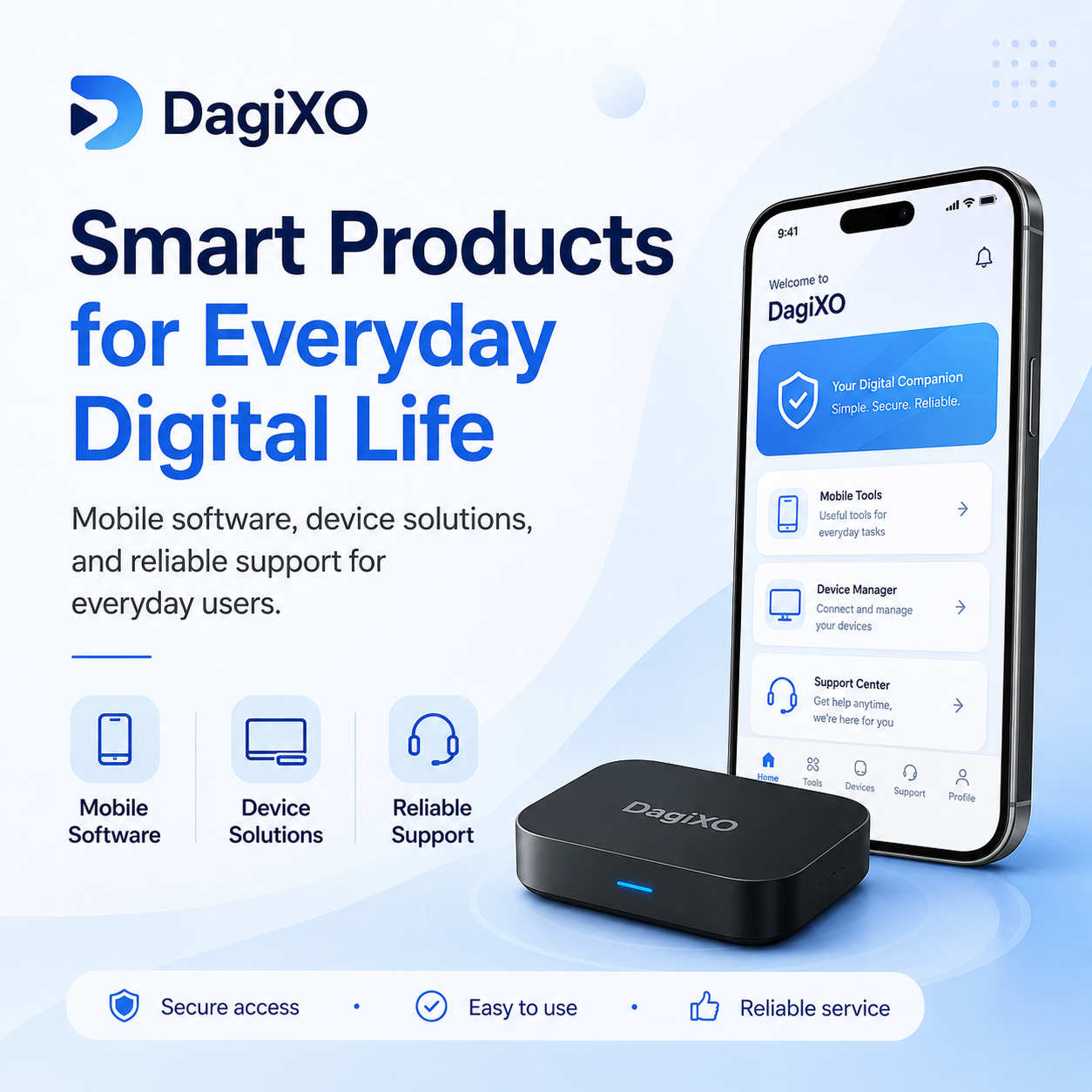 DagiXO App Preview